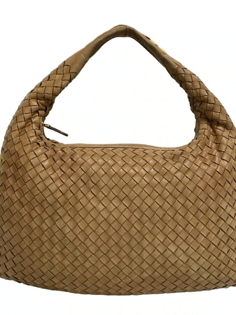 BOTTEGA VENETA Medium Veneta bag 115653 Brown Yellow Leather - Handbag
